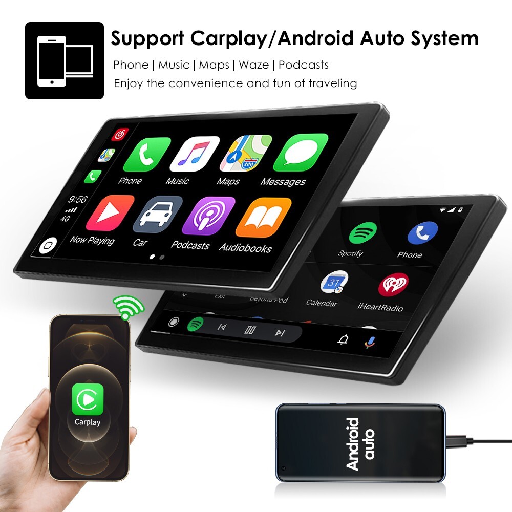 Apple Carplay Android 9.7" Car Stereo GPS Radio WiFi For DODGE Durango 2014-2020