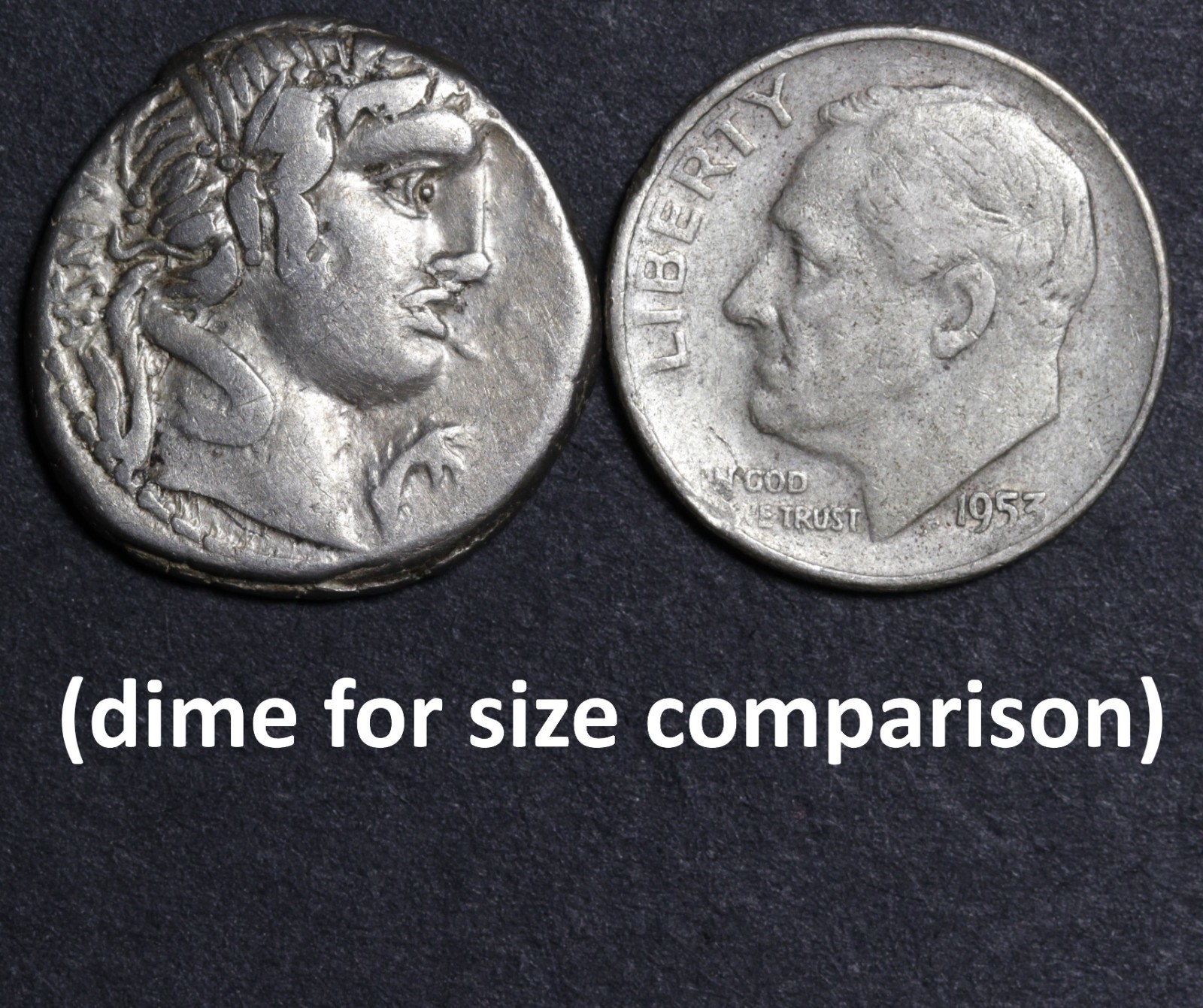 Apollo God of the Sun Denarius Ancient Roman Republic Silver Coin 90BC Pansa