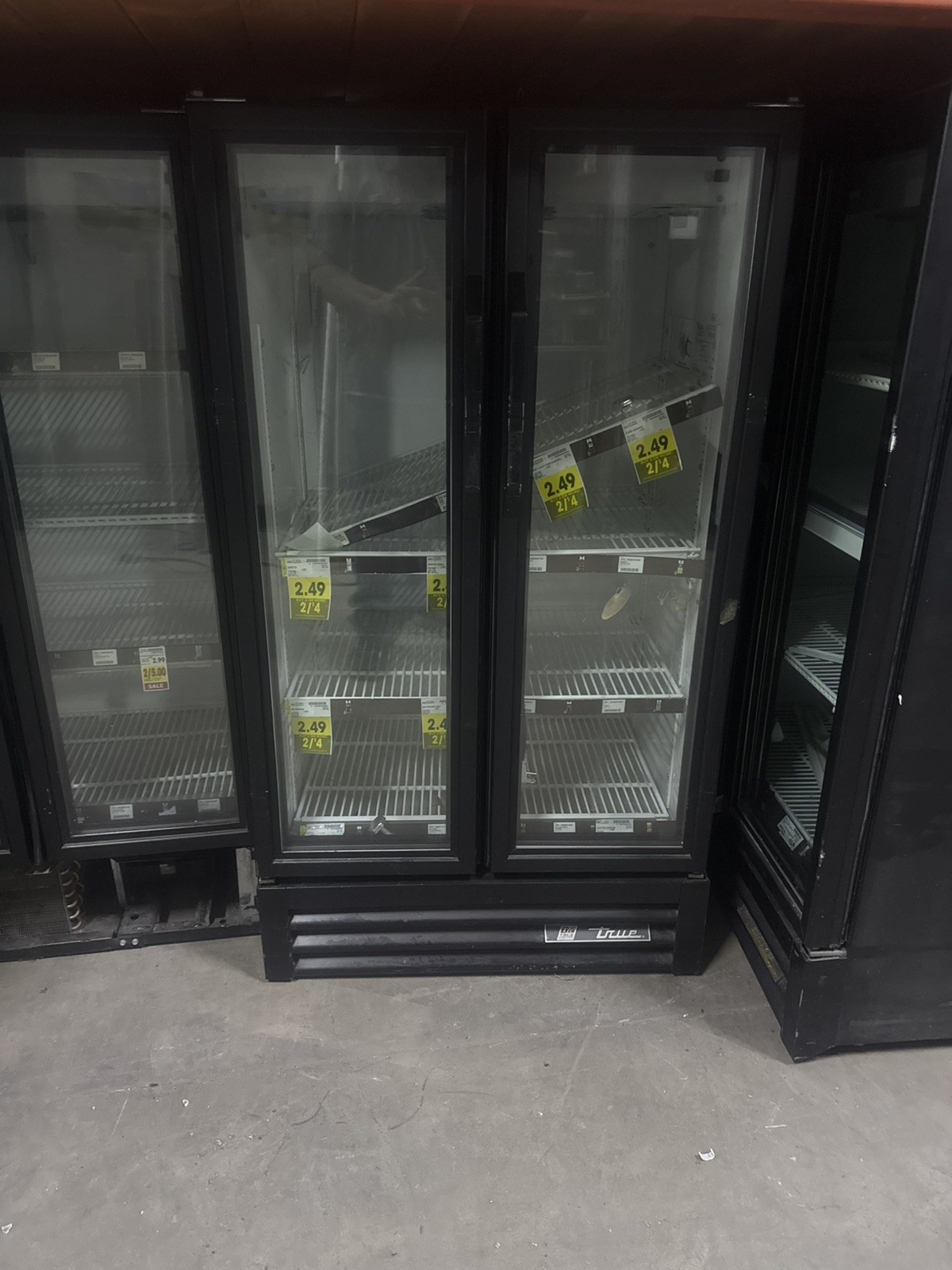 Commercial Refrigerator Glass Door Beverage Display Merchandiser