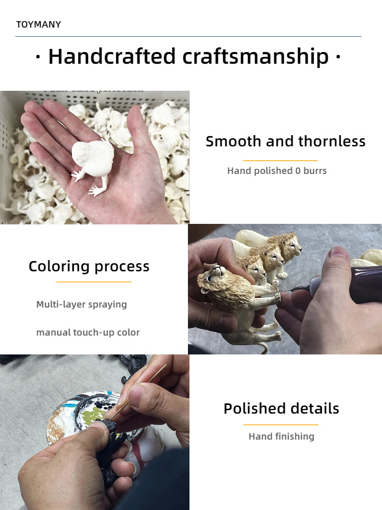 Toymany Forest Animal Figurine Playset Collectible Toy Set