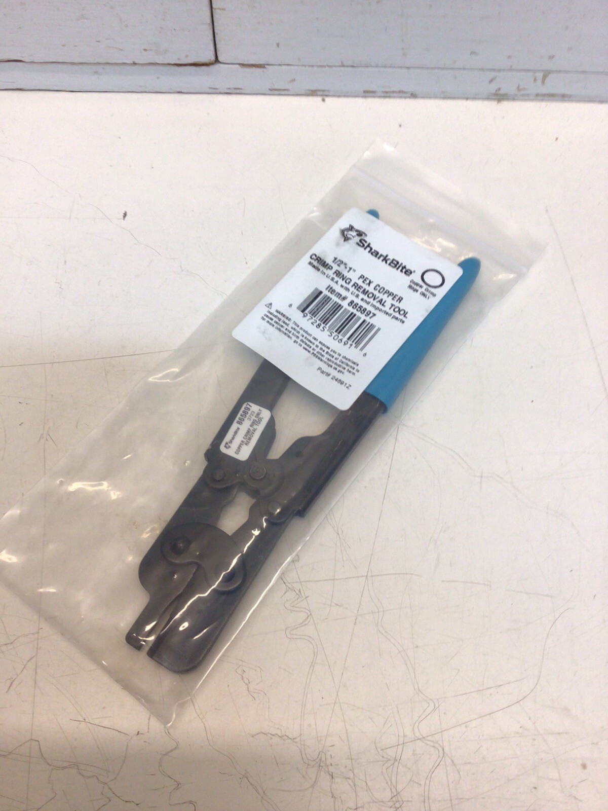 Sharkbite 1/2-in to 1-in Pex Copper Crimp Ring Removal Tool 865897 NEW