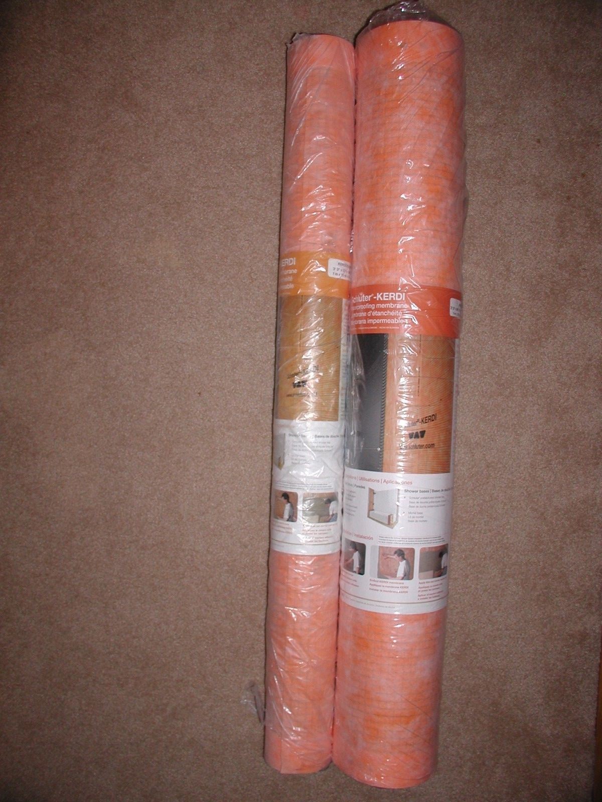 Schluter Kerdi Membrane ~ 3 sf to 323 sf Rolls~You Pick Size You Need!!~