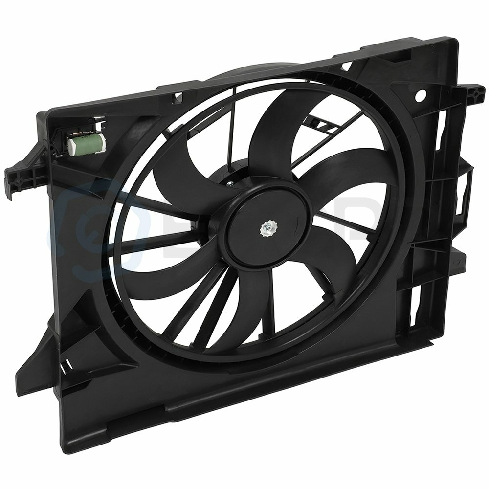 Radiator Cooling Fan Assembly For 2008 2009 2010-2016 Chrysler Town & Country