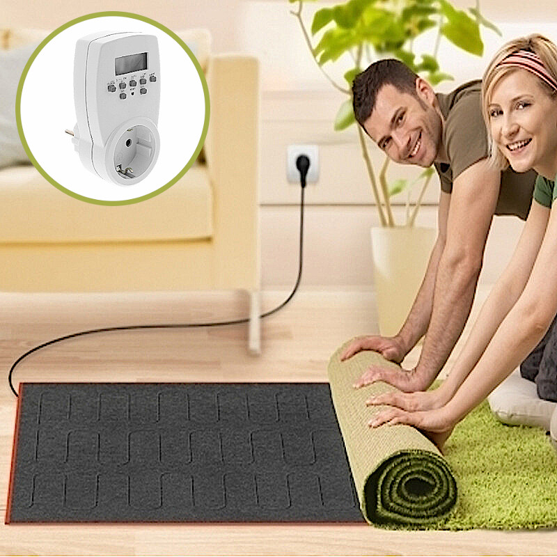 Teppichheizung Unterteppichheizung Heizmatte Beheizte Teppichunterlage elektro