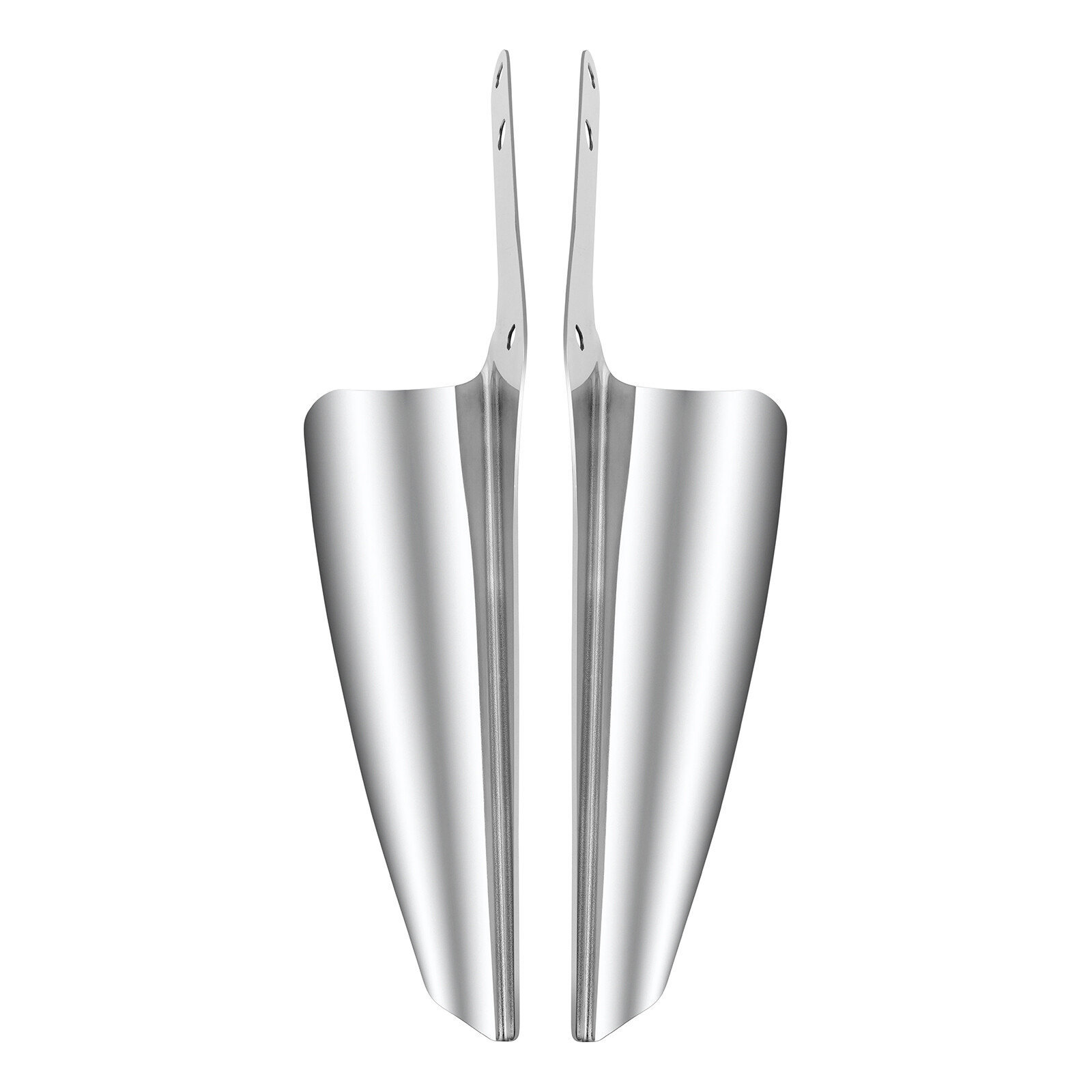 Front Fork Mount Wind Deflectors For Harley Touring Road King Street Glide CVO