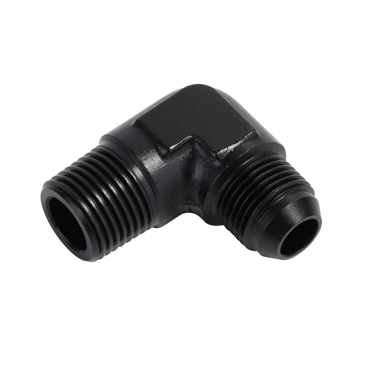 4AN 6AN 8AN 10AN to 1/4" 3/8" 1/2" NPT Male 90 Degree Fitting Straight Adapter