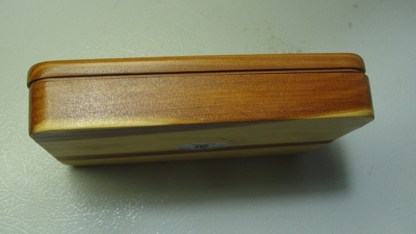 Wood box w Dave McCullough signature marbles Jabo Joker Experimentals w/ 2 dz UV