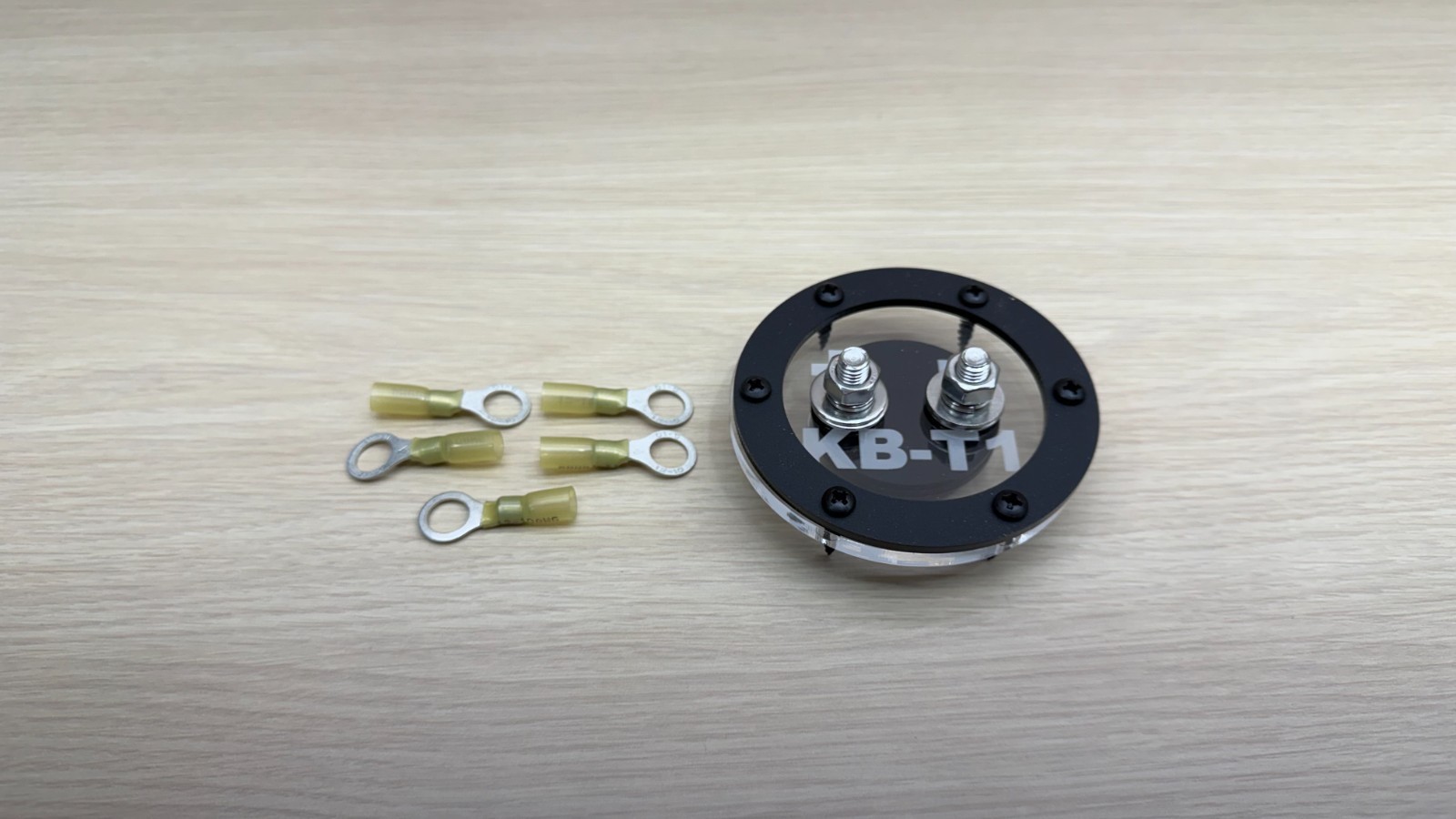 Round Subwoofer Speaker Box Terminal Cup Single Input KB-T1