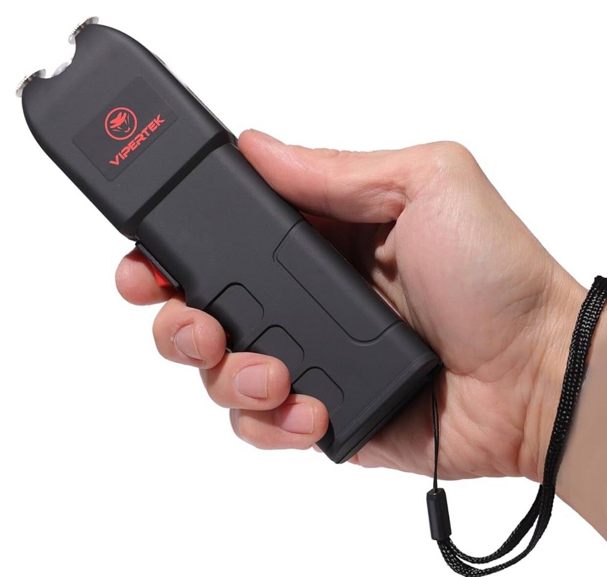 VIPERTEK VTS989 - 700BV Rechargeable Heavy Duty Stun Gun + 2 APE Pepper Spray