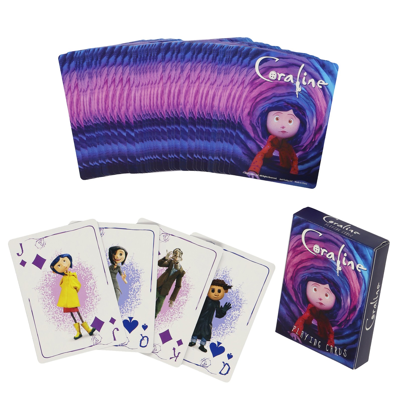 Coraline Movie Portal 52-Card Deck Playing Cards Single Character Artwork