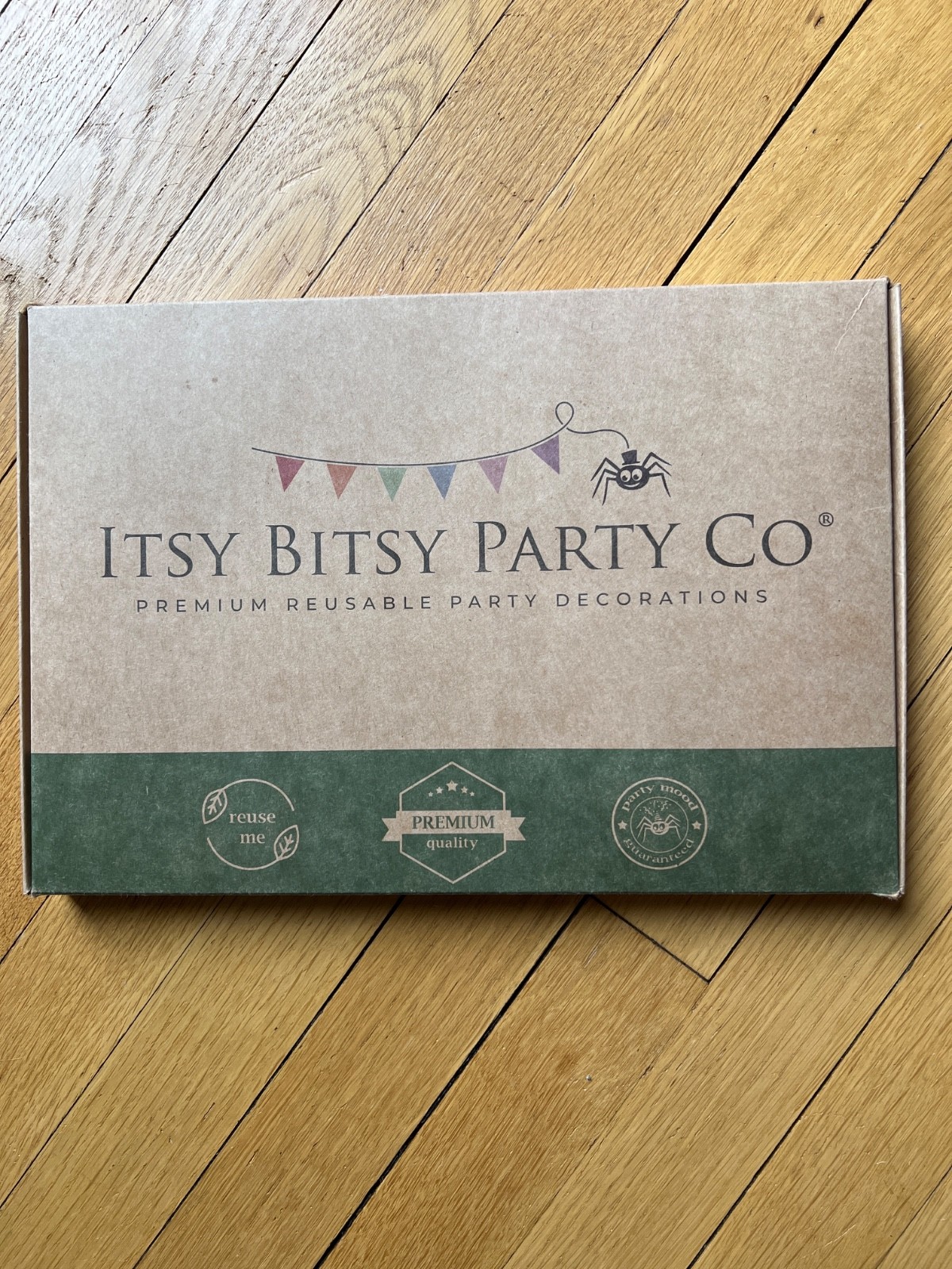 Itsy Bitsy Party Co Premium Reusable Party Birthday decorations
