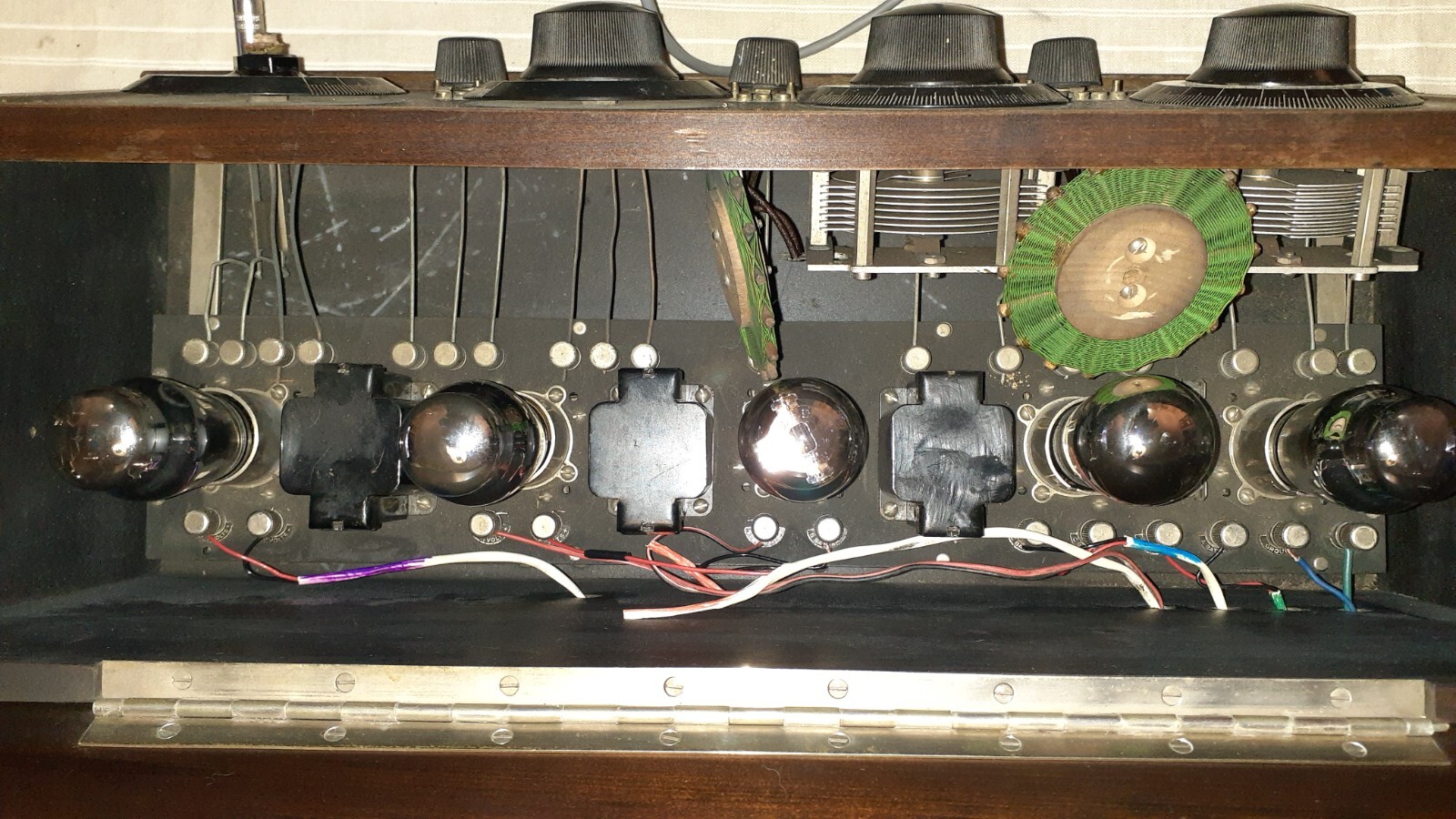 Antique Rare Ozarka 5-Tube TRF AM Battery Radio Receiver ca. 1925