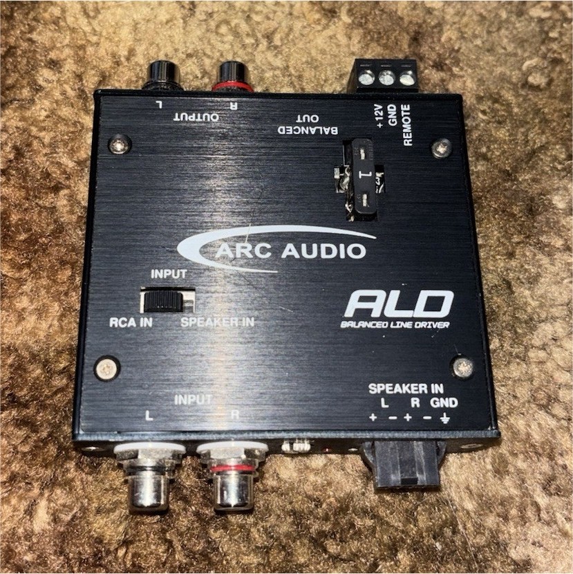 Arc Audio ALD Balanced Line Driver 2 Channel Signal Processor ALD6011700346