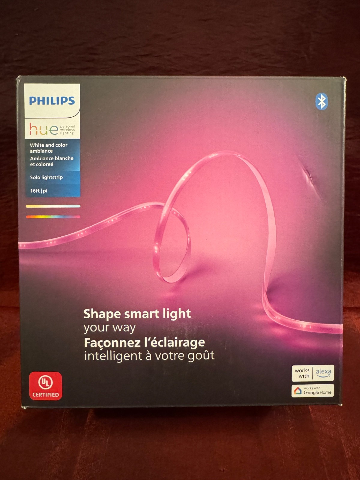 *Read* Philips Hue White and Color Ambiance 5m (16.4 ft) Lightstrip