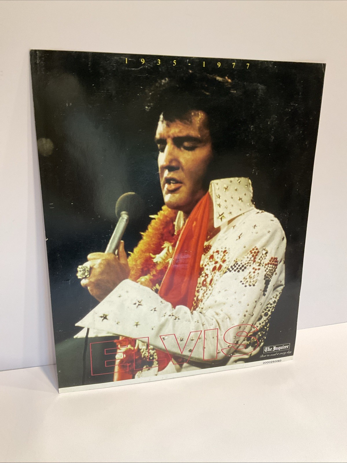 Elvis Presley 1935–1977 Memorial Print Poster “The Inquirer” Numbered 0000250083