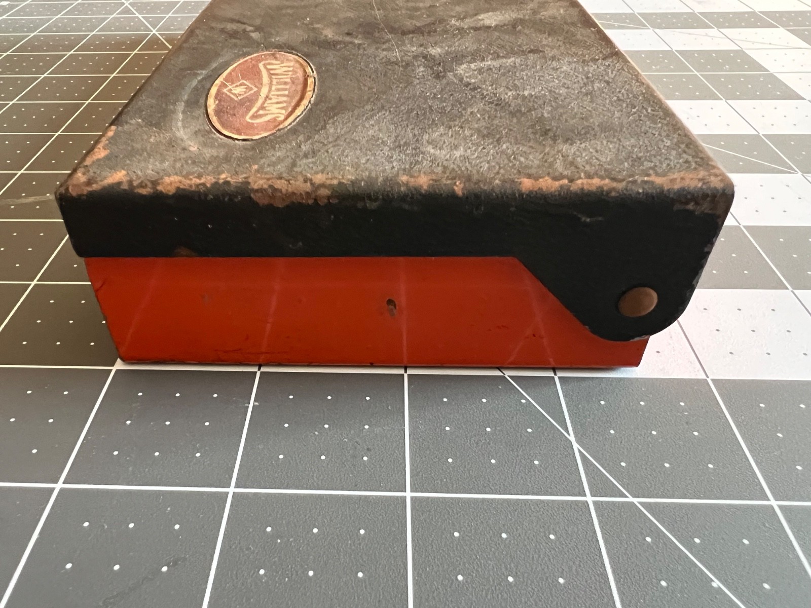 Vintage Williams Metal Box for Socket Set M-2 7 7/8” x 3 1/2” x 1 1/4”