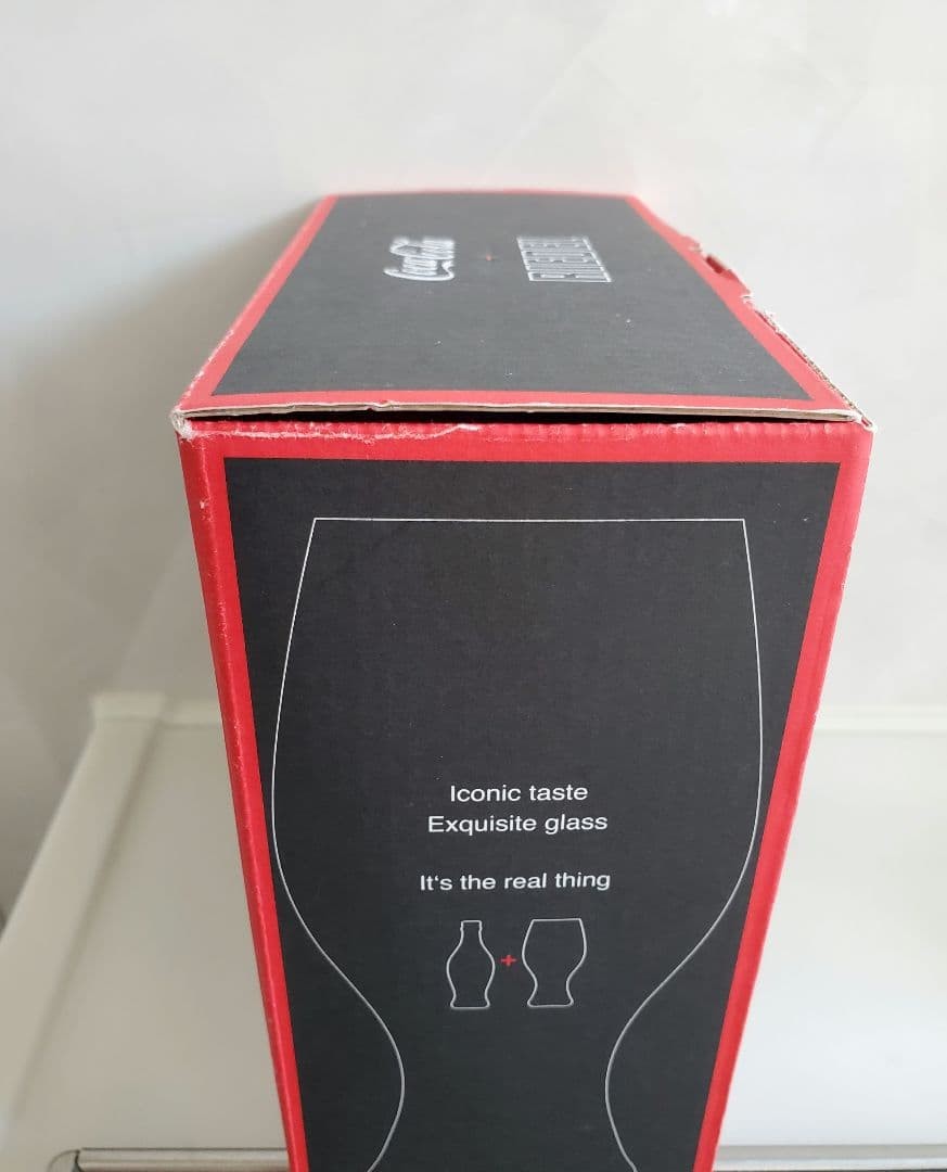 Riedel x Coca-Cola Collaboration Crystal Glass Set of 2 Lead-Free w/Box Germany
