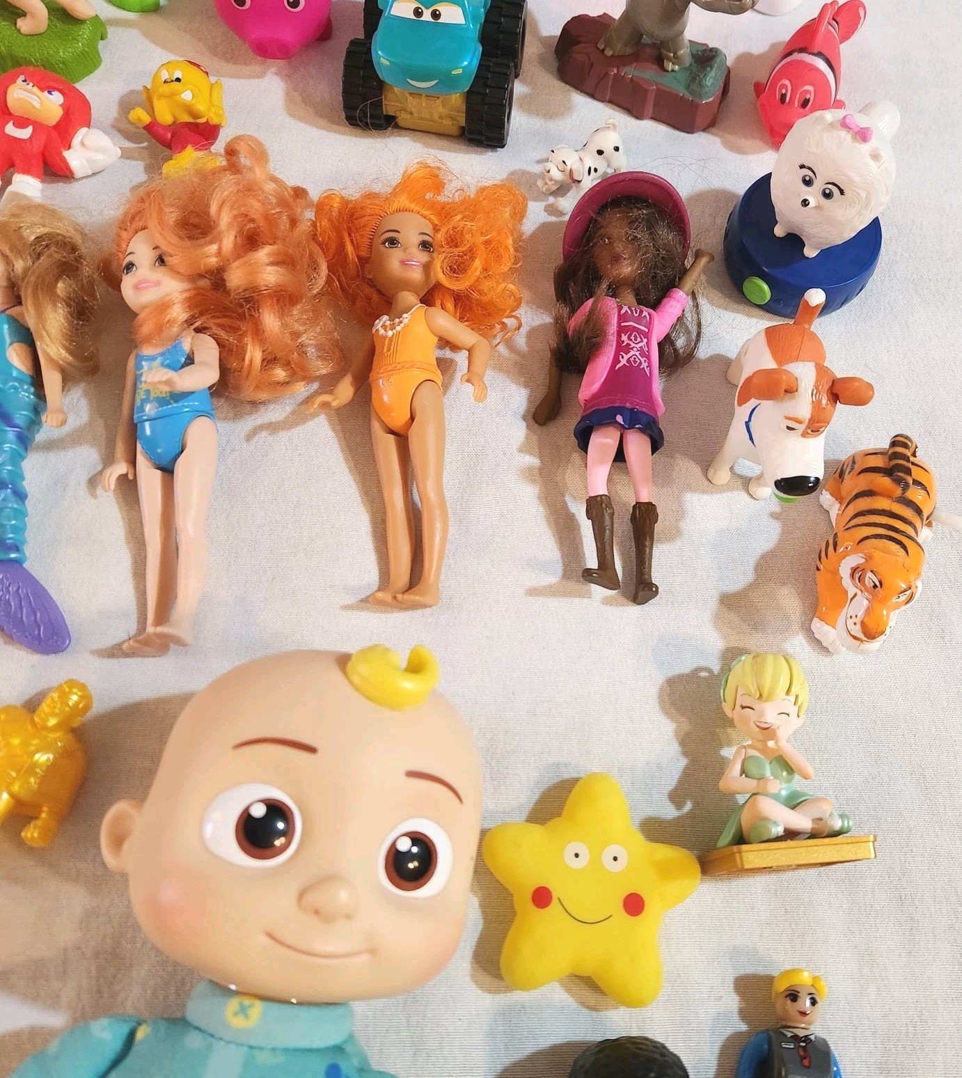 Huge Lot Of Mixed Varied Toys - TMNT, Cocomelon, Barbie, Disney, Funko, Etc...
