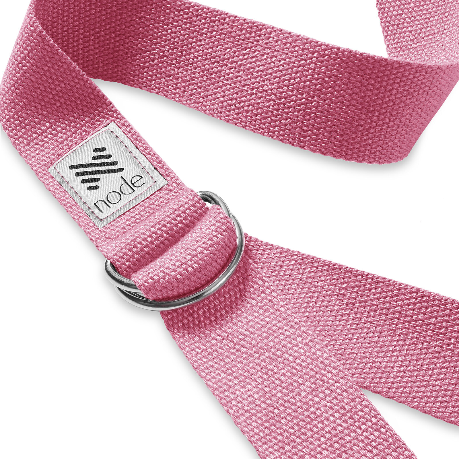 7-1/2' Woven Cotton Blend Yoga Strap - Stretching Exercise Prop Belt