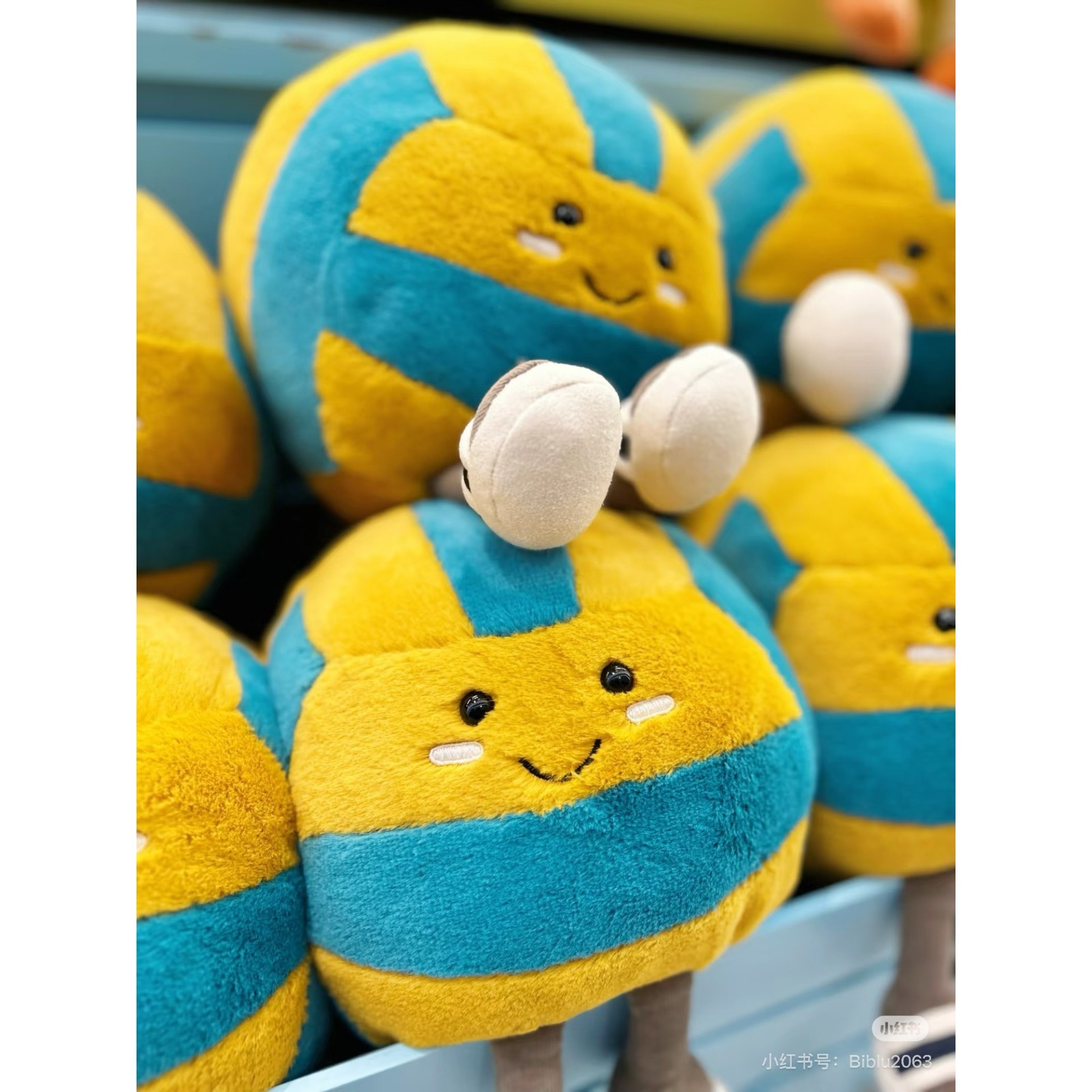 Jellycat 11.8 in Amuseables Sports Beach Volley Stuffed Toys Doll Gift