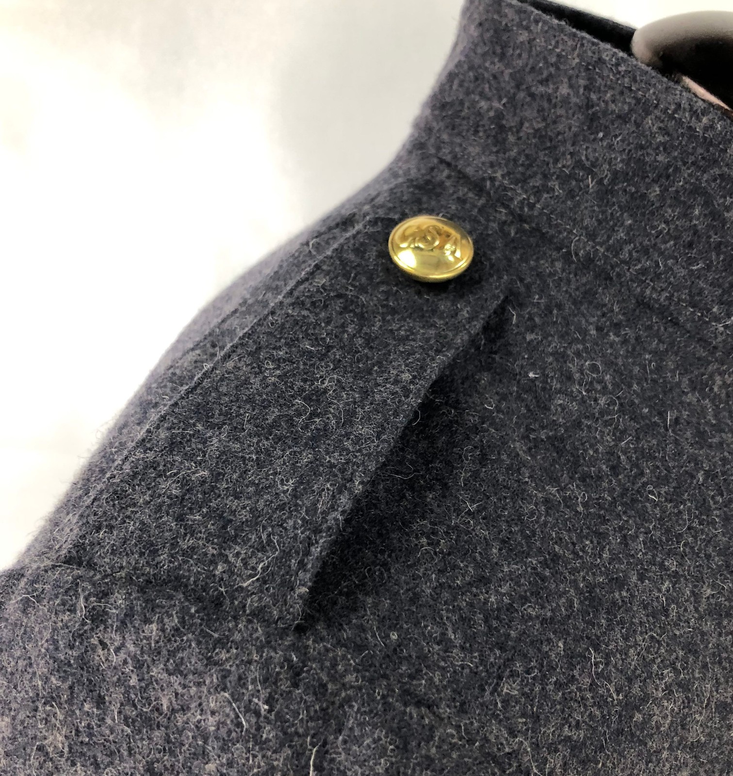 Confederate Richmond Depot Type 2 Jacket of English Army Cloth Size 44