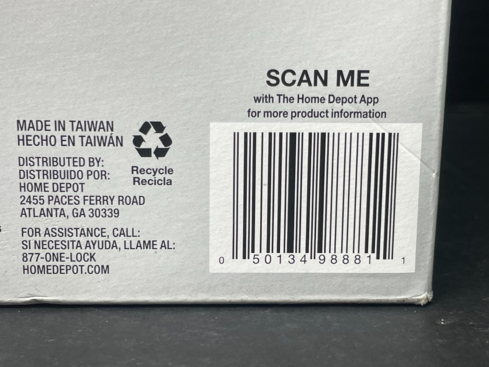 NEW Defiant Brandywine 6 Bed and Bath Knobs Stainless Steel Finish 1002708048