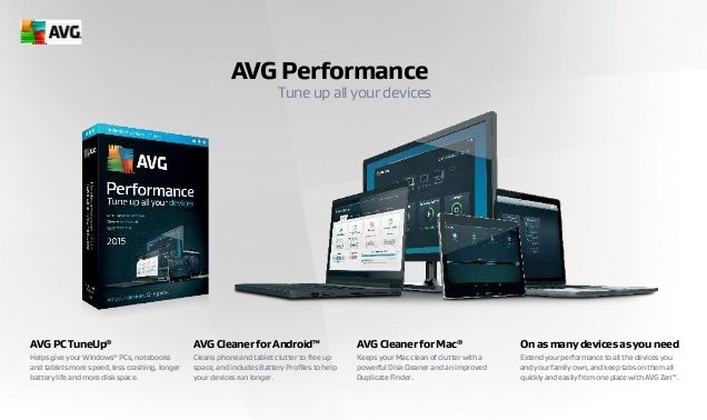 AVG TuneUp 2023 - Mehrere Geräte | 10 Geräte 2 Jahre | Tuneup UNBEGRENZTE UE DE