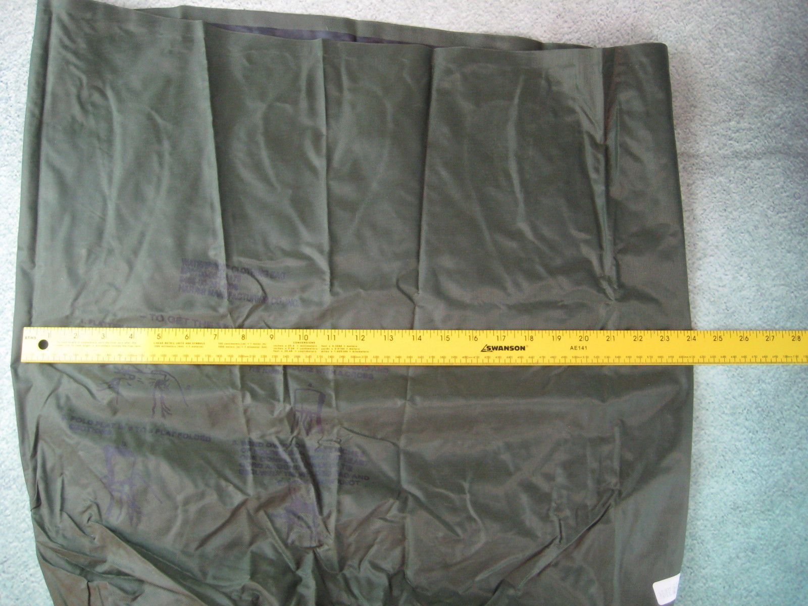 USGI Issue Waterproof Wet Weather Clothing Bag *FREE SHIPPING* VGC / EXC