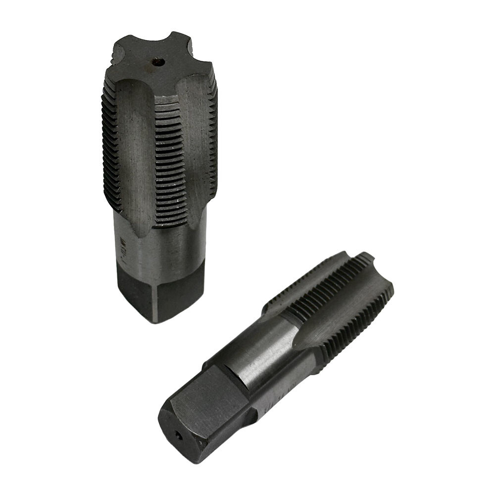 6 Pc Carbon Steel NPT Pipe Tap Set 1/8",1/4",3/8",1/2",3/4",1" Size Threader Set