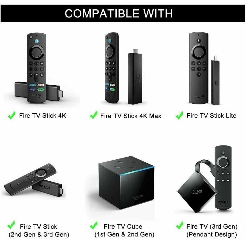 New Voice Remote Control for Amazon Fire TV Stick Lite 4K 3rd Gen Alexa L5B83G