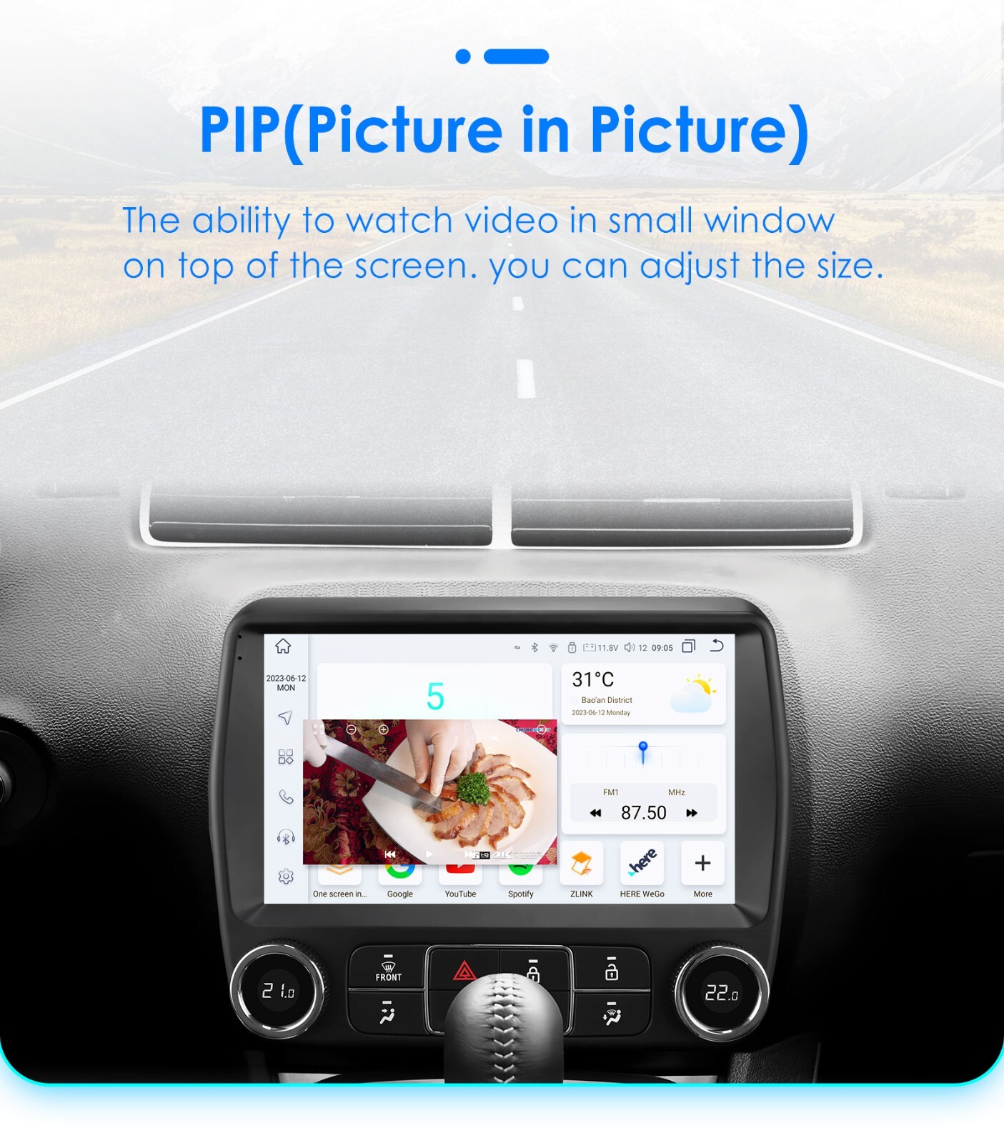 For Chevrolet Camaro 2010-2015 Android14 Radio Stereo FM Apple Carplay GPS Navi