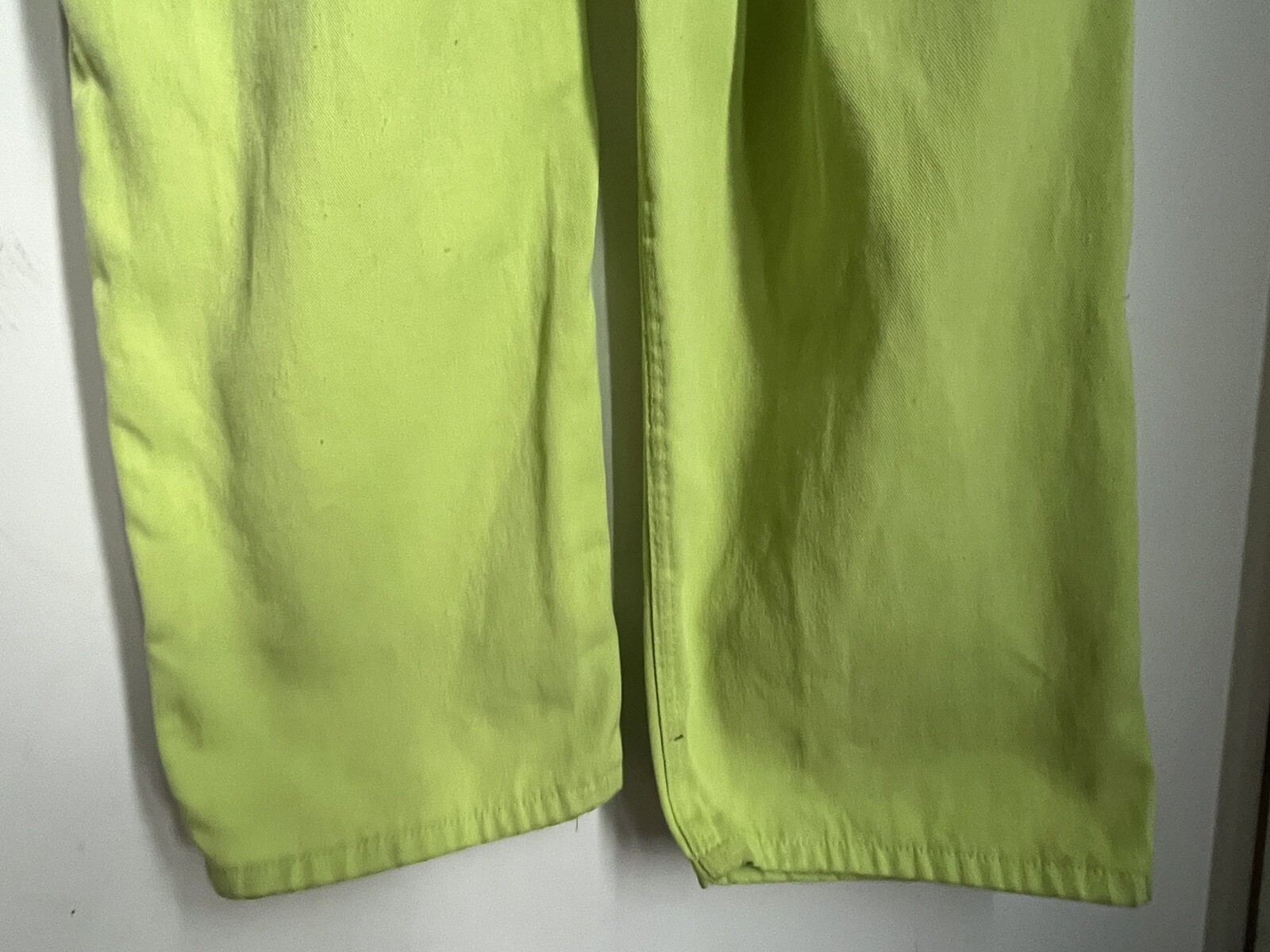 DOC Department Corrections Prisoner Jail Inmate Uniform Jumpsuit Lime Green