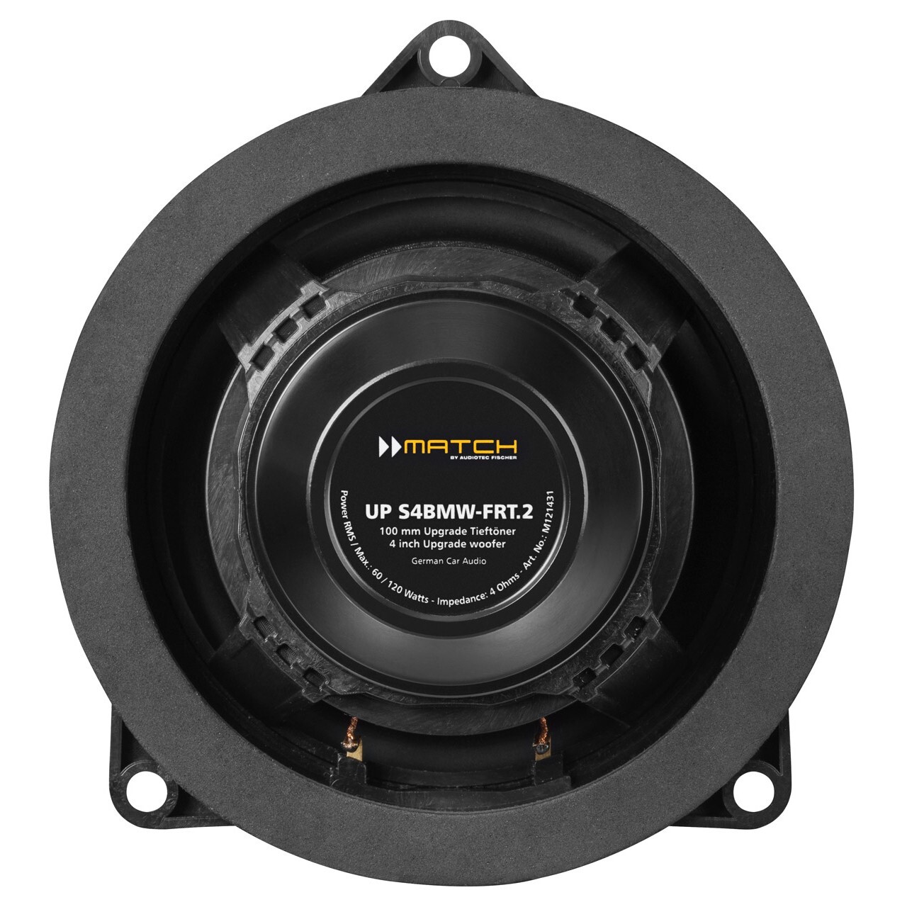 MATCH UP C42-BMW-FRT.2 BMW 4" Component Speakers X3 X5 3 4 5 6 7 i8 i3 Audiotec