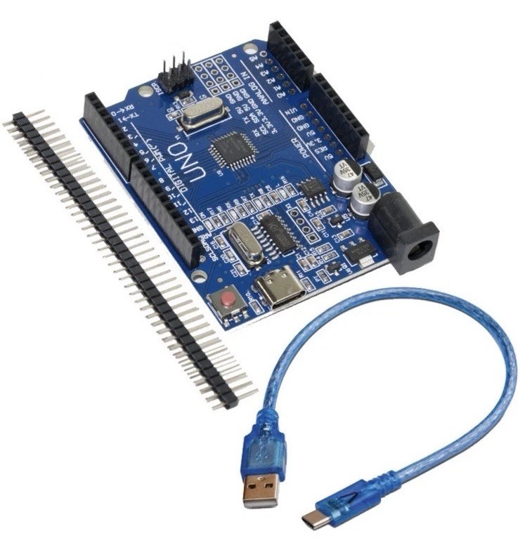 UNO R3 Dev Board SMD Atmega328P CH340 Compatible with Arduino Type C USA