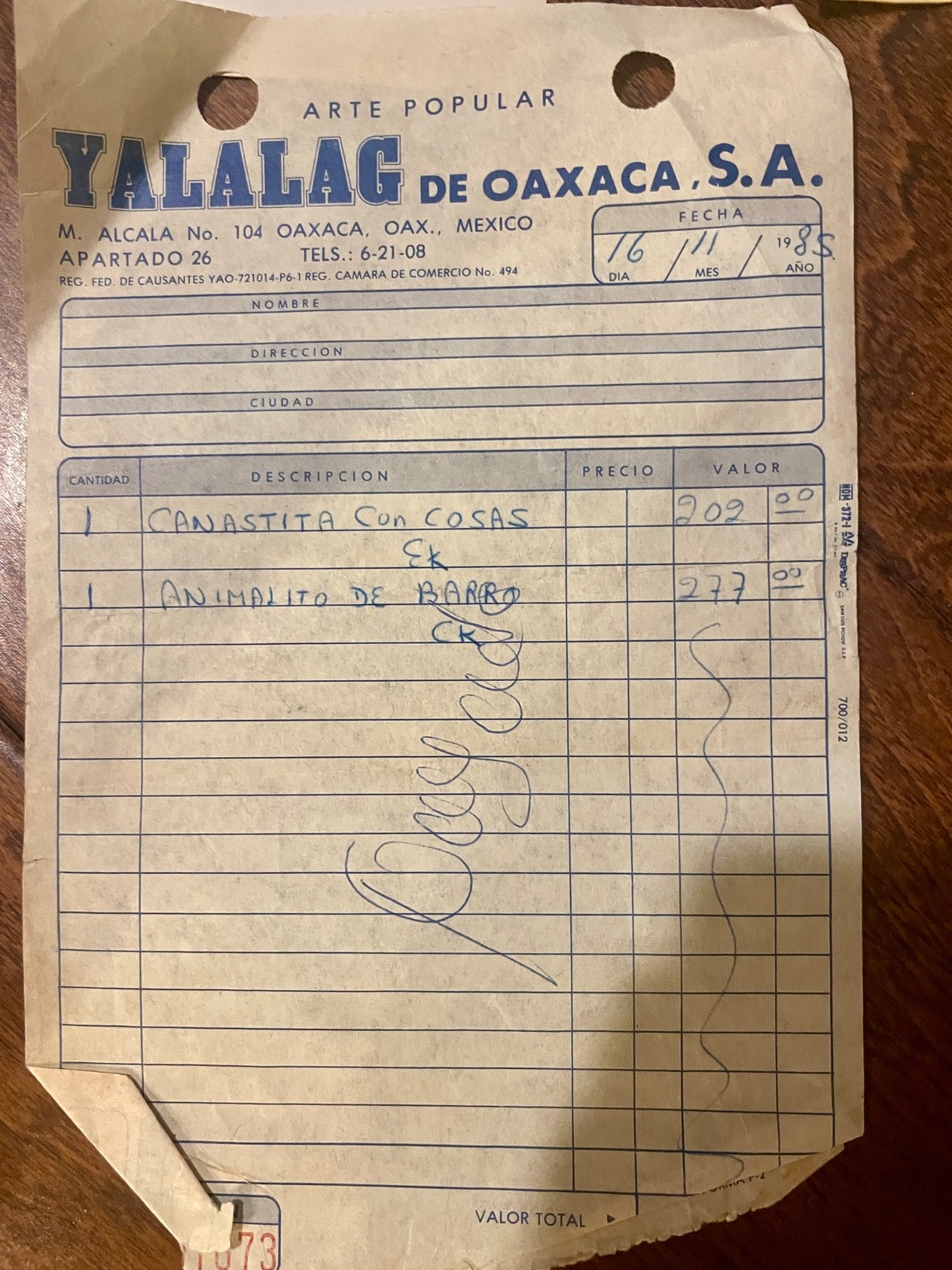 Manuel Jimenez~Oaxaca Alebrije Wood Animal Carving! Rare Early Piece of His!