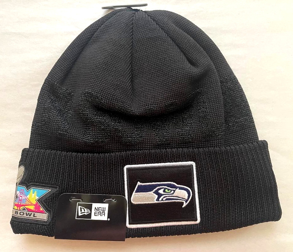 2026 NFL Super Bowl 60 San Francisco Seattle Seahawks Opening Nite Beanie