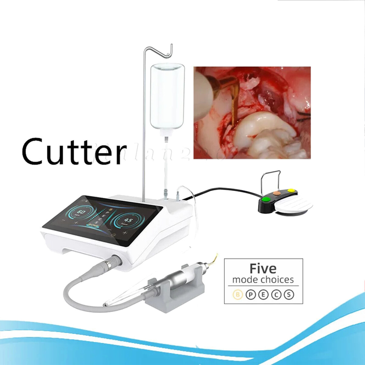 Dental Piezo Bone Cutter Piezosurgery Ultrasurgery Bone Cutter Machine Motor