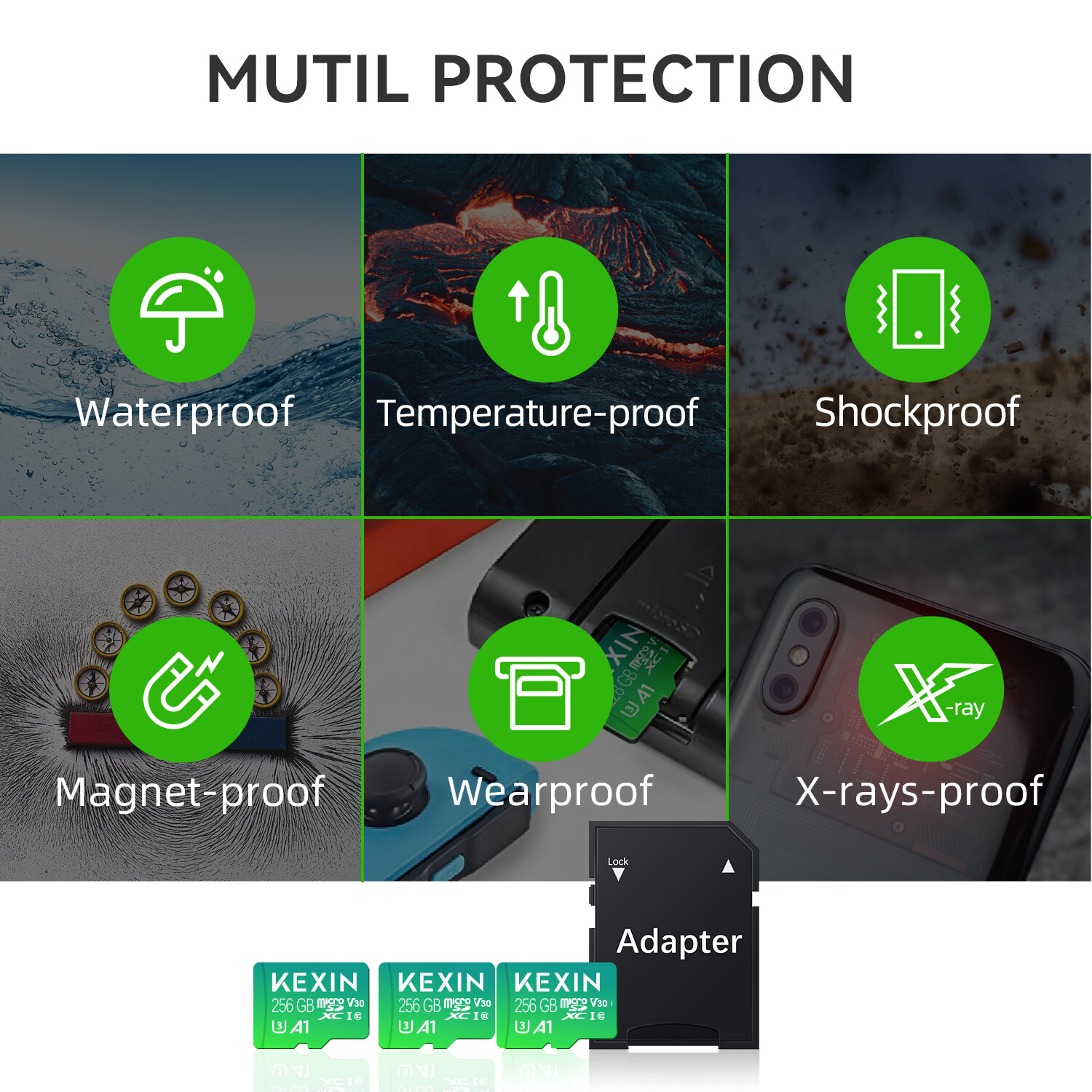 32GB 64GB 128GB 256GB Micro SD Card Memory Extreme Ultra Camera Flash Card LOT