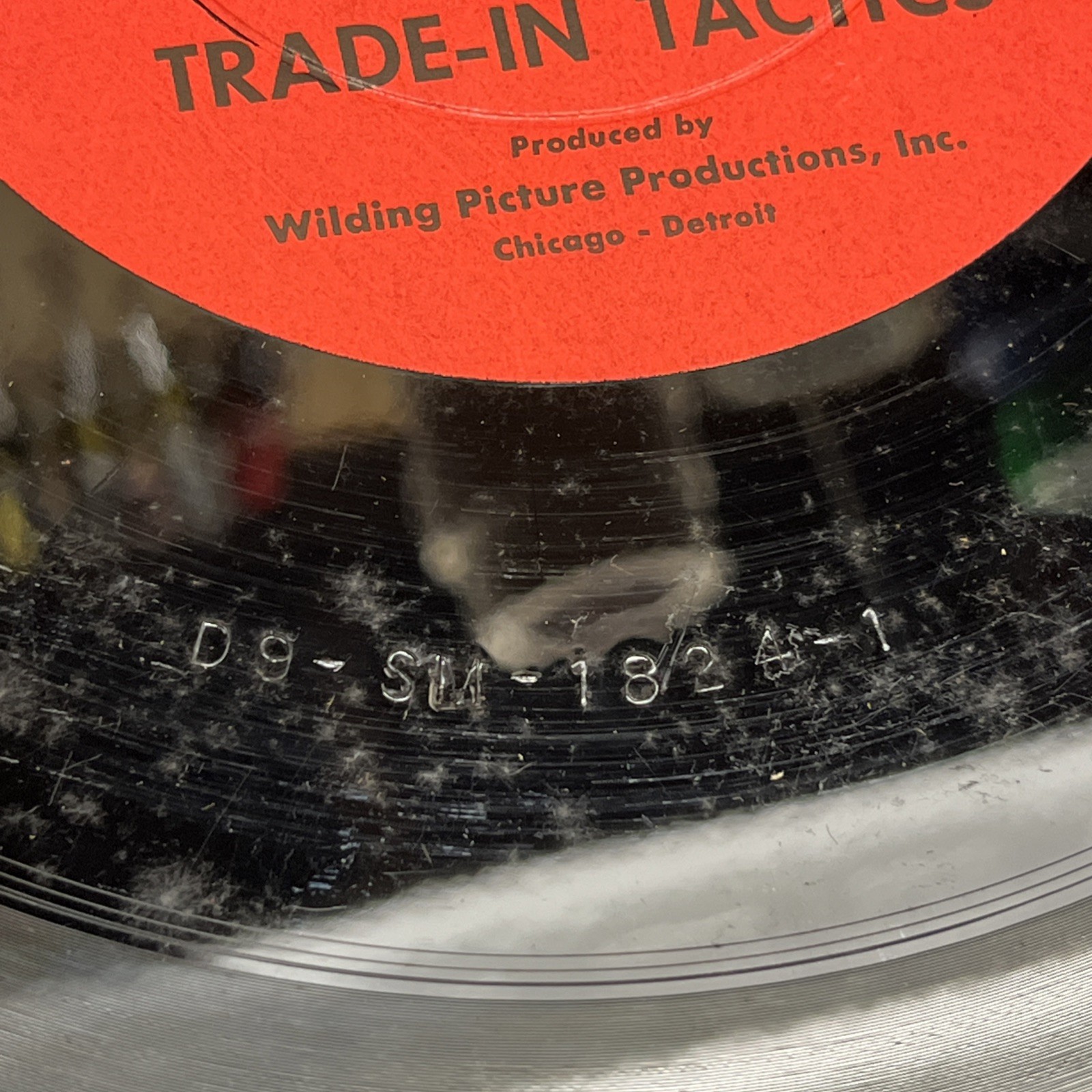 Ford Lincoln Mercury Sales Training 16” Transcription Records with Case