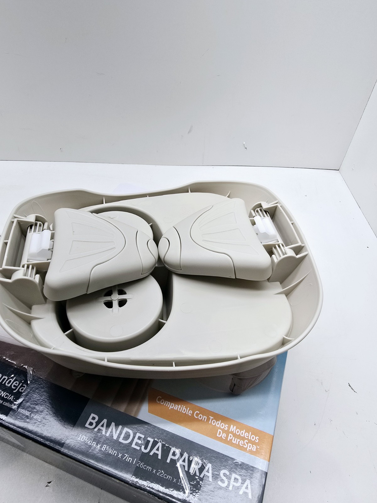 Intex Purespa Cup Holder 1 Pack Attachable Beverage Tray For Hot Tubs