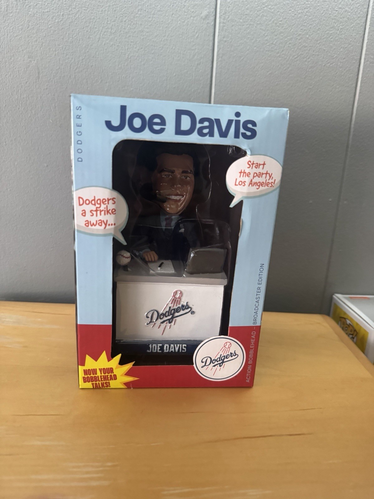 Los Angeles Dodgers Joe Davis Bobblehead SGA 9/19/25
