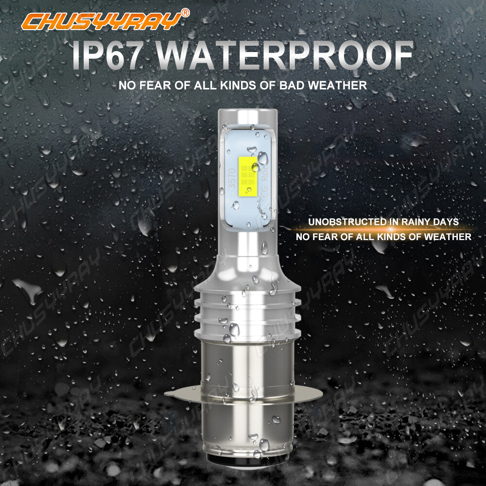 For Suzuki LTZ 400 Z400 QUADSPORT 2003–08 LED HeadLight Bulbs Pair White H6M