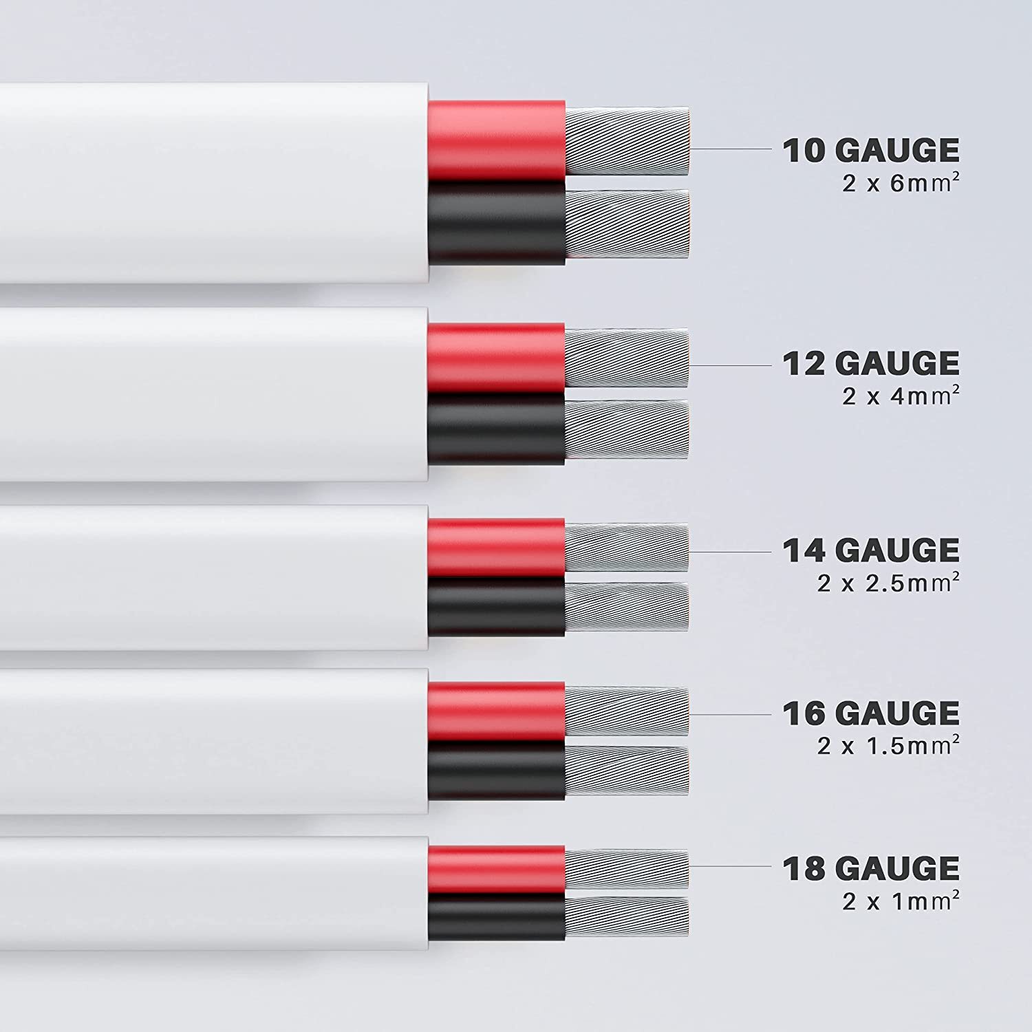 100ft 16Ga Marine Cable Grade Wire Duplex Boat 100% Copper OFC Wire 16/2 Gauge