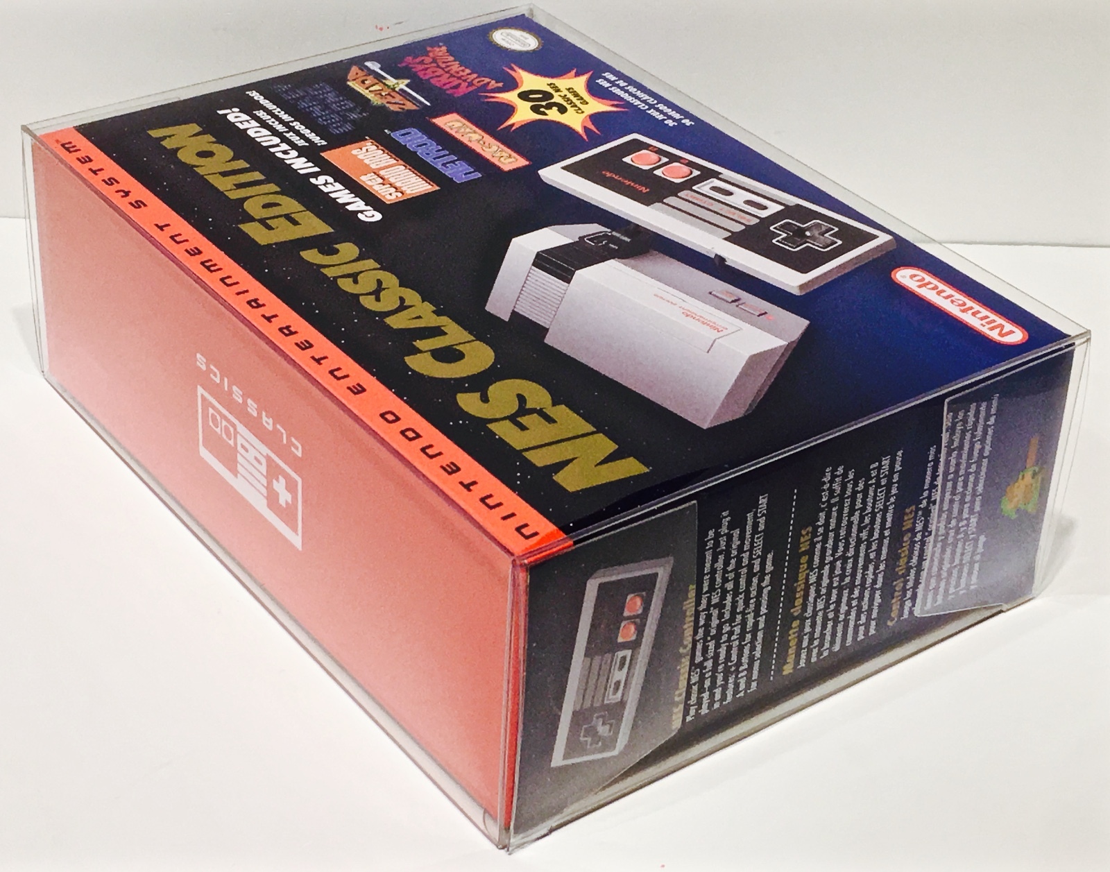 1 Box Protector for SNES and NES CLASSIC EDITION MINI CONSOLE Nintendo Boxes