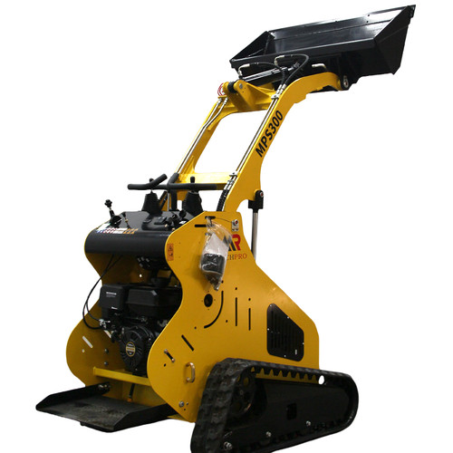 Mini Skid Steer Track Loader | 13.5HP GAS Engine |Tracked |FREE SHIPPING YELLOW