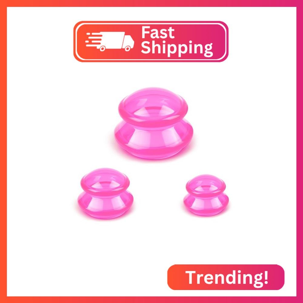 Excitsayno Silicone Cupping Therapy Sets, Cupping Kit for Massage Therapy,Anti C