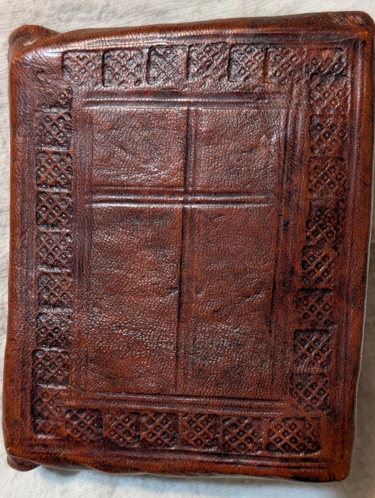 Old Ethiopian Orthodox Pocket Bible Handwritten in Ge’ez Manuscript Parchment