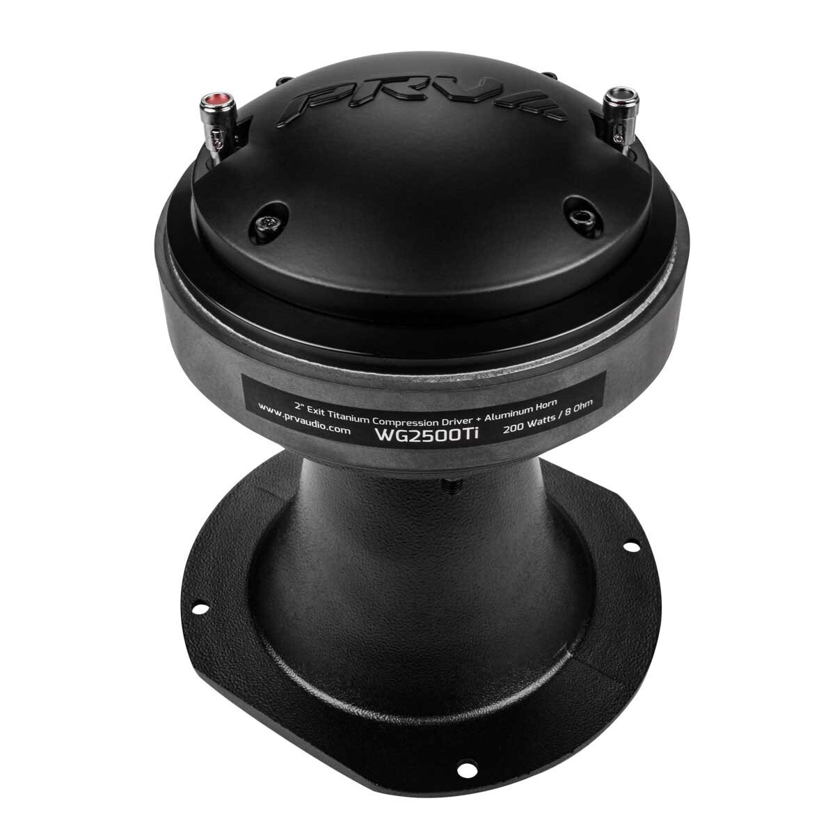 PRV Audio WG2500Ti 2" Titanium Compression Driver + WG14-50CR Horn Pro 200 Watts