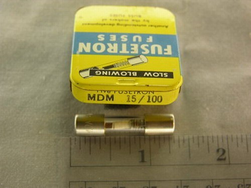 5 Buss MDM15/100 9/32x1.25" Glass Cartridge Fuses
