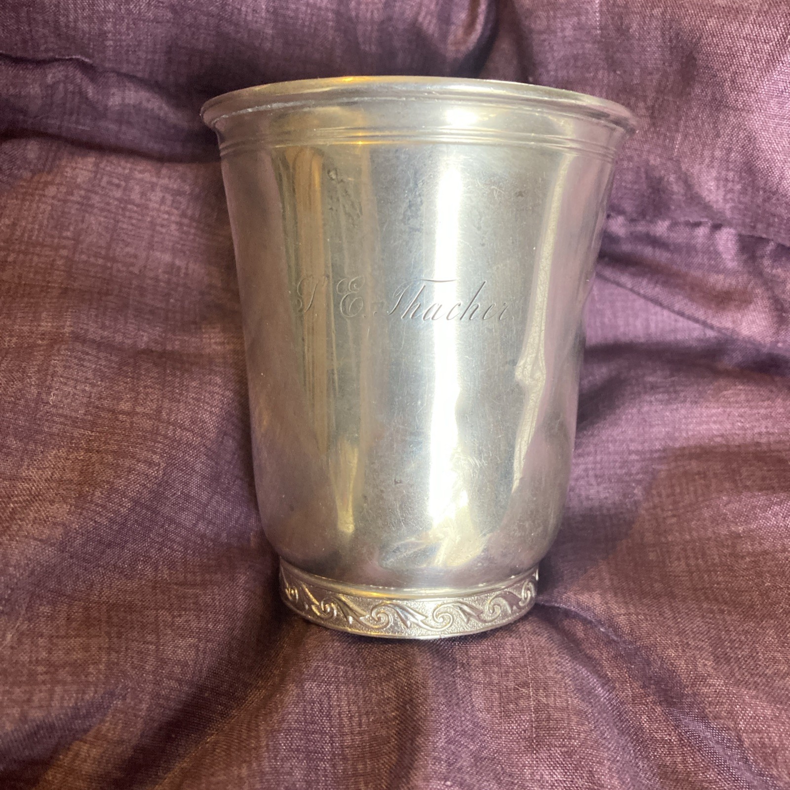 Vintage JGL LIBBY Sterling Silver Cup